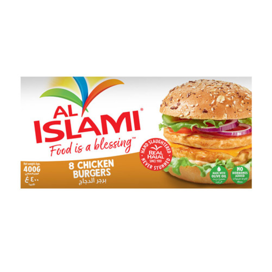 MBL CHICKEN BURGERS 400G